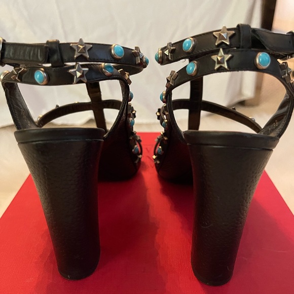 Valentino Garavani block heel sandals - Picture 3 of 6